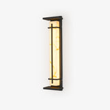 Modern LED Square Outdoor Wall Sconce IP65 Waterproof Exterior Light for Garden Path