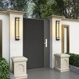 Modern LED Square Outdoor Wall Sconce IP65 Waterproof Exterior Light for Garden Path