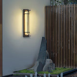 Modern LED Square Outdoor Wall Sconce IP65 Waterproof Exterior Light for Garden Path