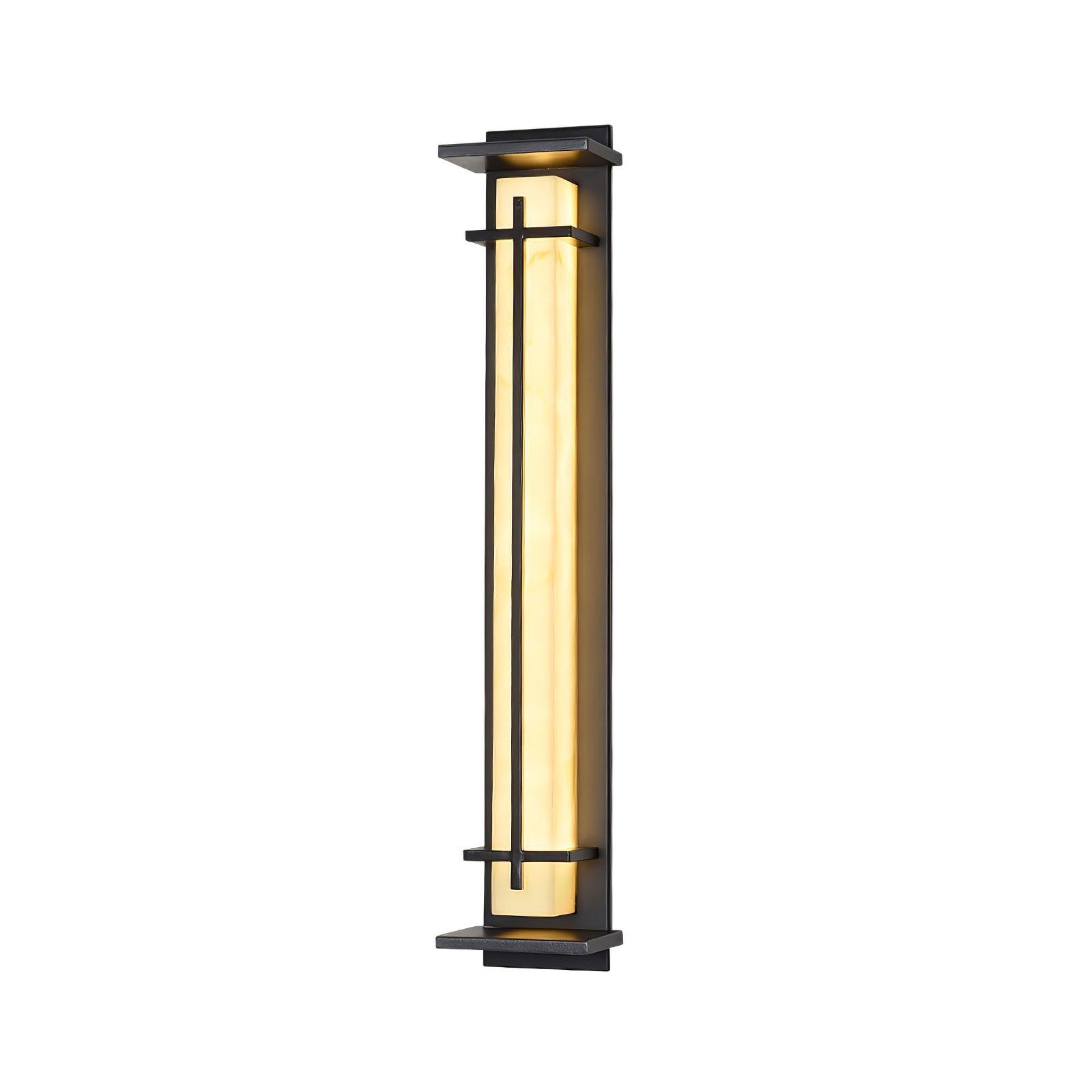 Modern LED Square Outdoor Wall Sconce IP65 Waterproof Exterior Light for Garden Path