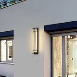 Modern LED Square Outdoor Wall Sconce IP65 Waterproof Exterior Light for Garden Path