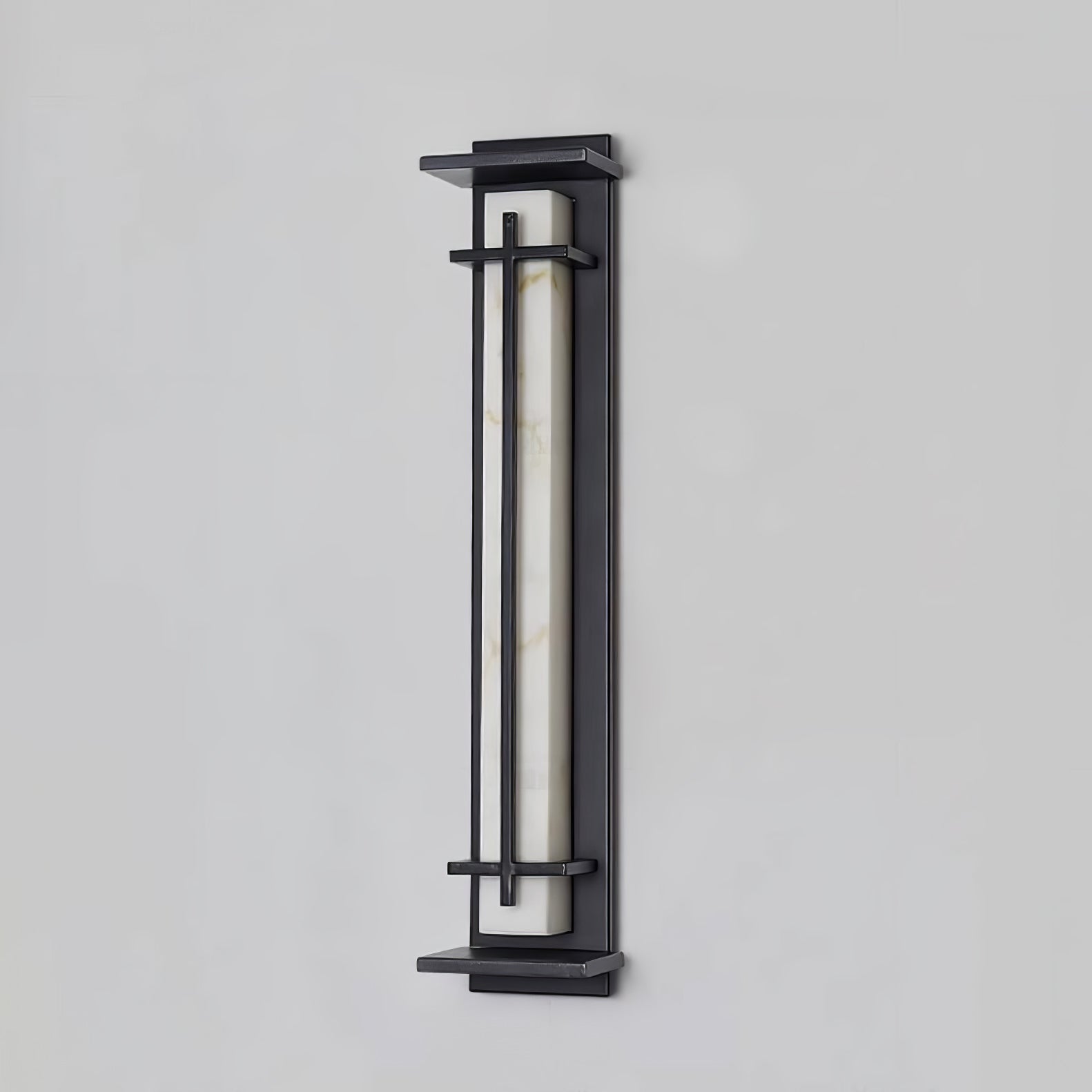 Modern LED Square Outdoor Wall Sconce IP65 Waterproof Exterior Light for Garden Path