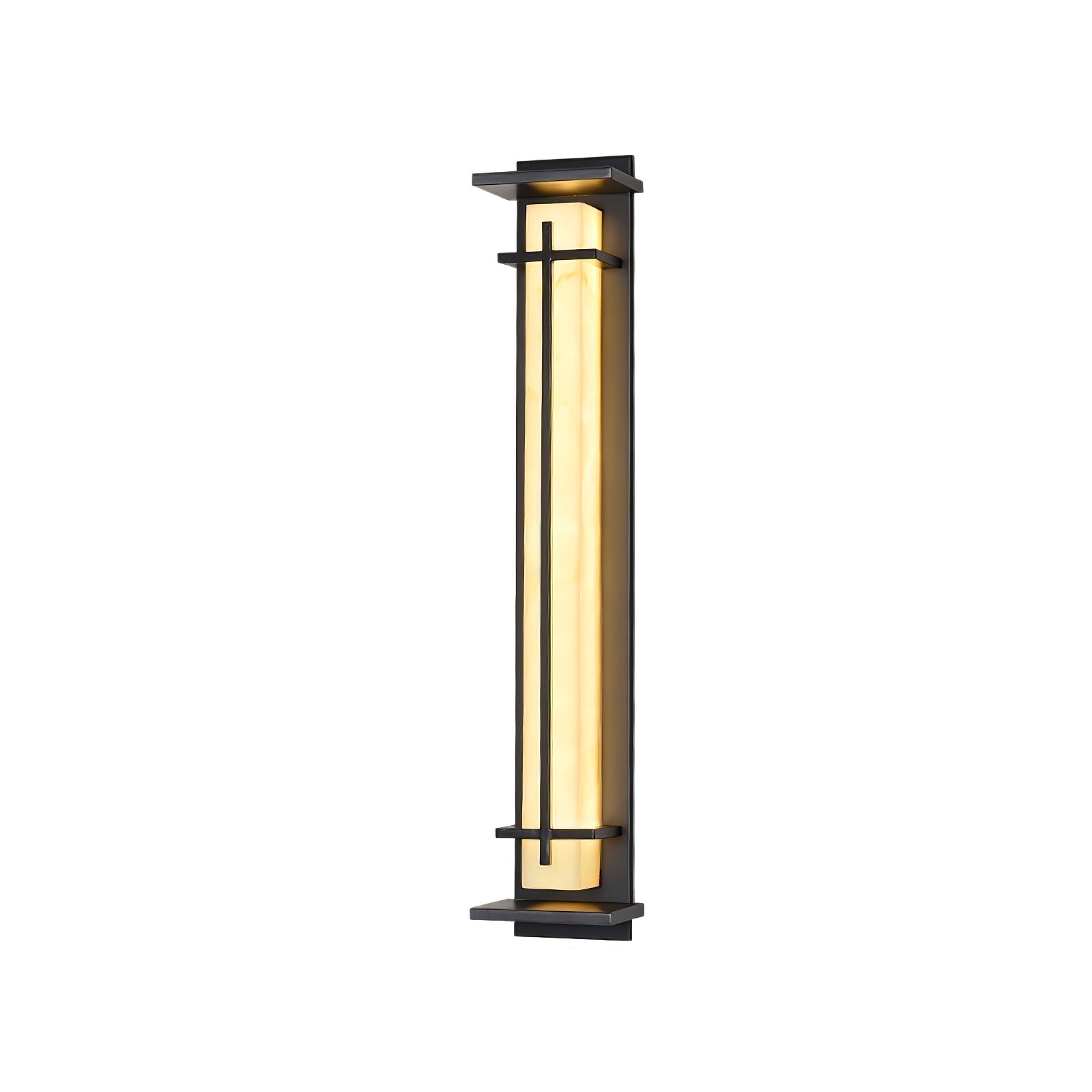 Modern LED Square Outdoor Wall Sconce IP65 Waterproof Exterior Light for Garden Path