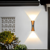 Modern LED Up and Down Outdoor Wall Sconce IP65 Waterproof Aluminum Exterior Lighting for Garden and Patio