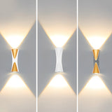 Modern LED Up and Down Outdoor Wall Sconce IP65 Waterproof Aluminum Exterior Lighting for Garden and Patio