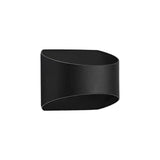 Modern LED Up and Down Outdoor Wall Sconce Waterproof Exterior Porch Lamp in Aluminum