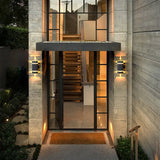 Modern LED Up and Down Outdoor Wall Sconce Waterproof IP54 Porch and Garden Light