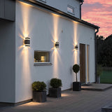Modern LED Up and Down Outdoor Wall Sconce Waterproof IP54 Porch and Garden Light