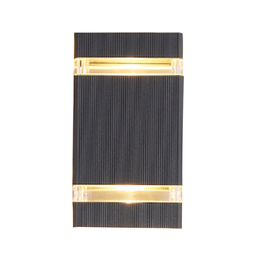 Modern LED Up and Down Outdoor Wall Sconce Waterproof IP54 Porch and Garden Light