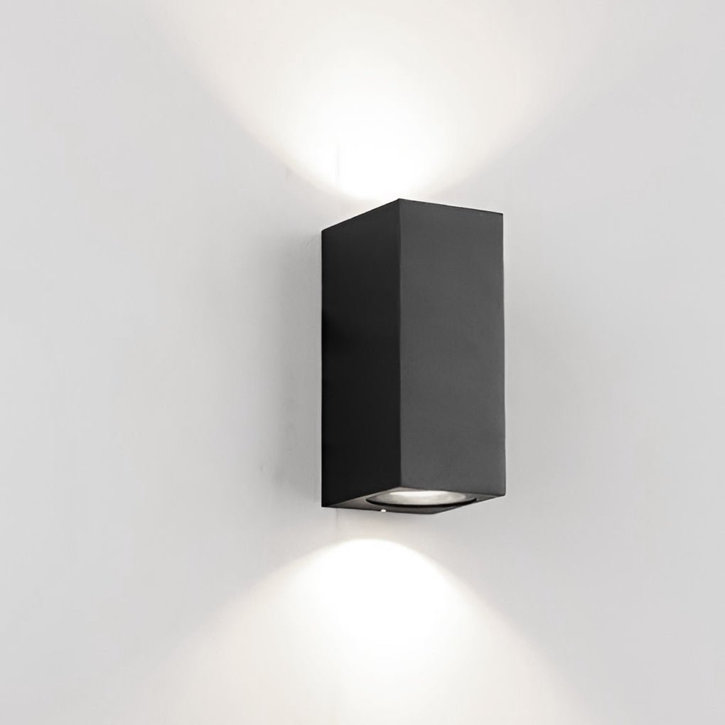 Modern LED Up and Down Outdoor Wall Sconce Waterproof IP65 Aluminum Exterior Porch Light