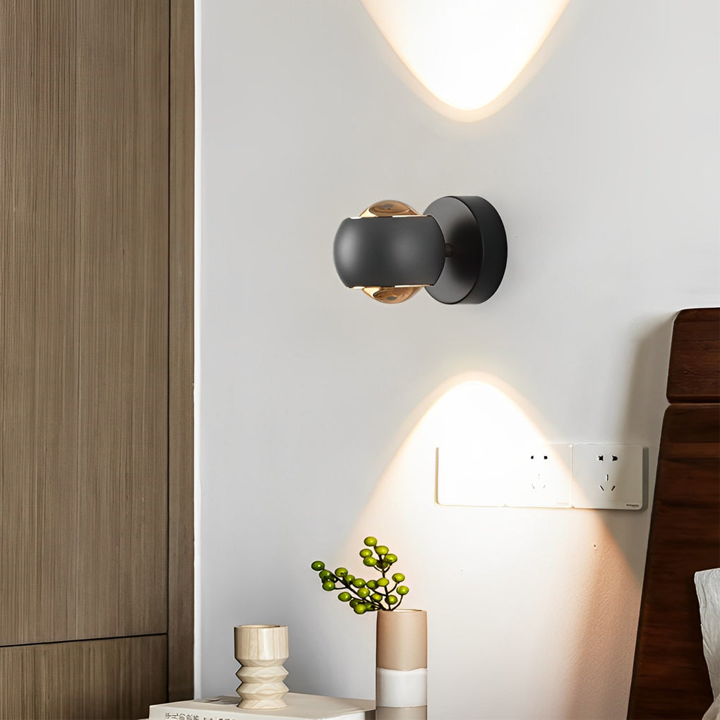 Modern LED Up and Down Wall Sconce Aluminum Wall Washer Lamp for Corridor and Bedroom