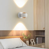 Modern LED Up and Down Wall Sconce Aluminum Wall Washer Lamp for Corridor and Bedroom