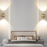 Modern LED Up and Down Wall Sconce Aluminum Wall Washer Lamp for Corridor and Bedroom