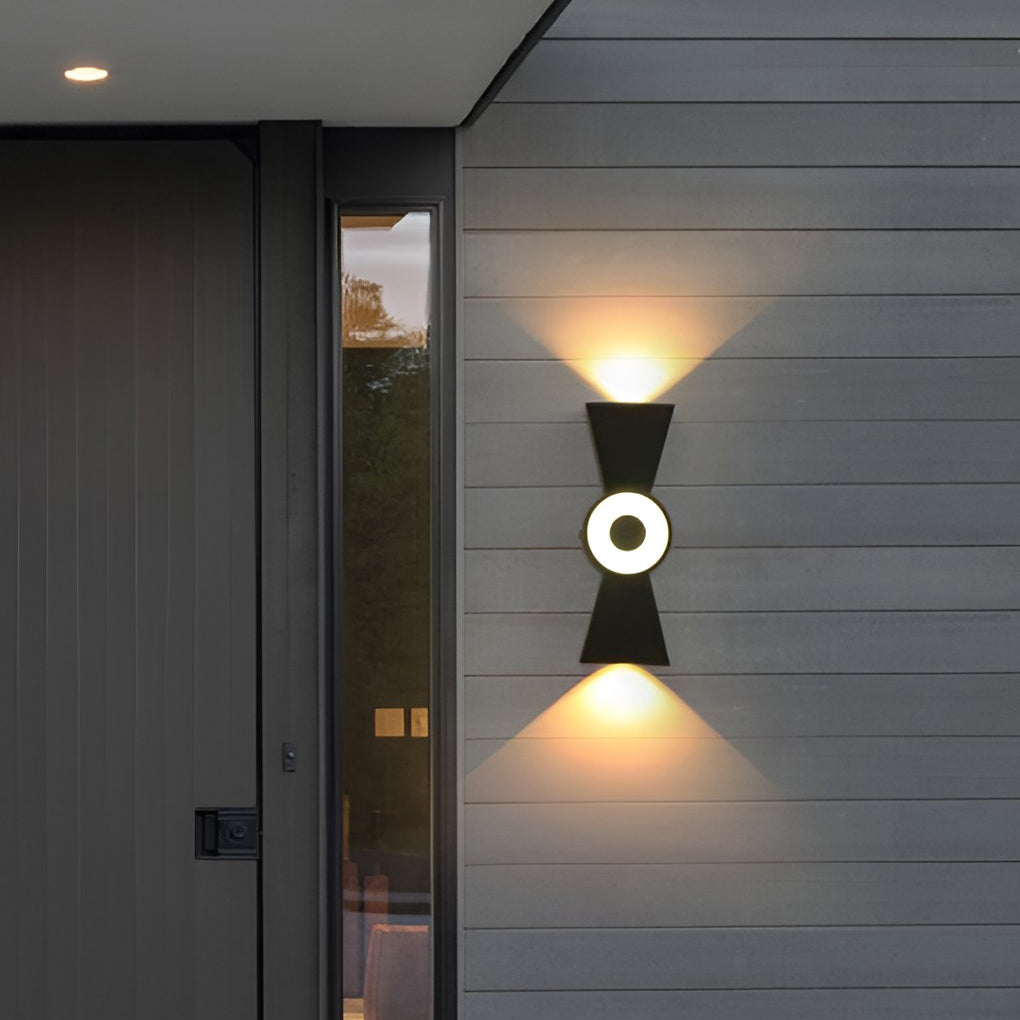 Modern LED Up and Down Wall Sconce Waterproof IP65 Outdoor Indoor Aluminum Wall Lamp