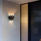 Modern LED Waterproof Outdoor Wall Lamp Creative Letter Shaped N V W Aluminum Garden Sconce