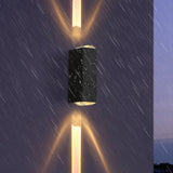 Modern LED Waterproof Outdoor Wall Light Up and Down Aluminum Sconce for Garden and Porch