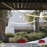 Modern Leda Geometric LED Chandelier with Flexible Necklace Design for Dining Room