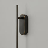 Modern Linear LED Plug In Wall Sconce Minimalist Slim Stick Lamp for Living Room
