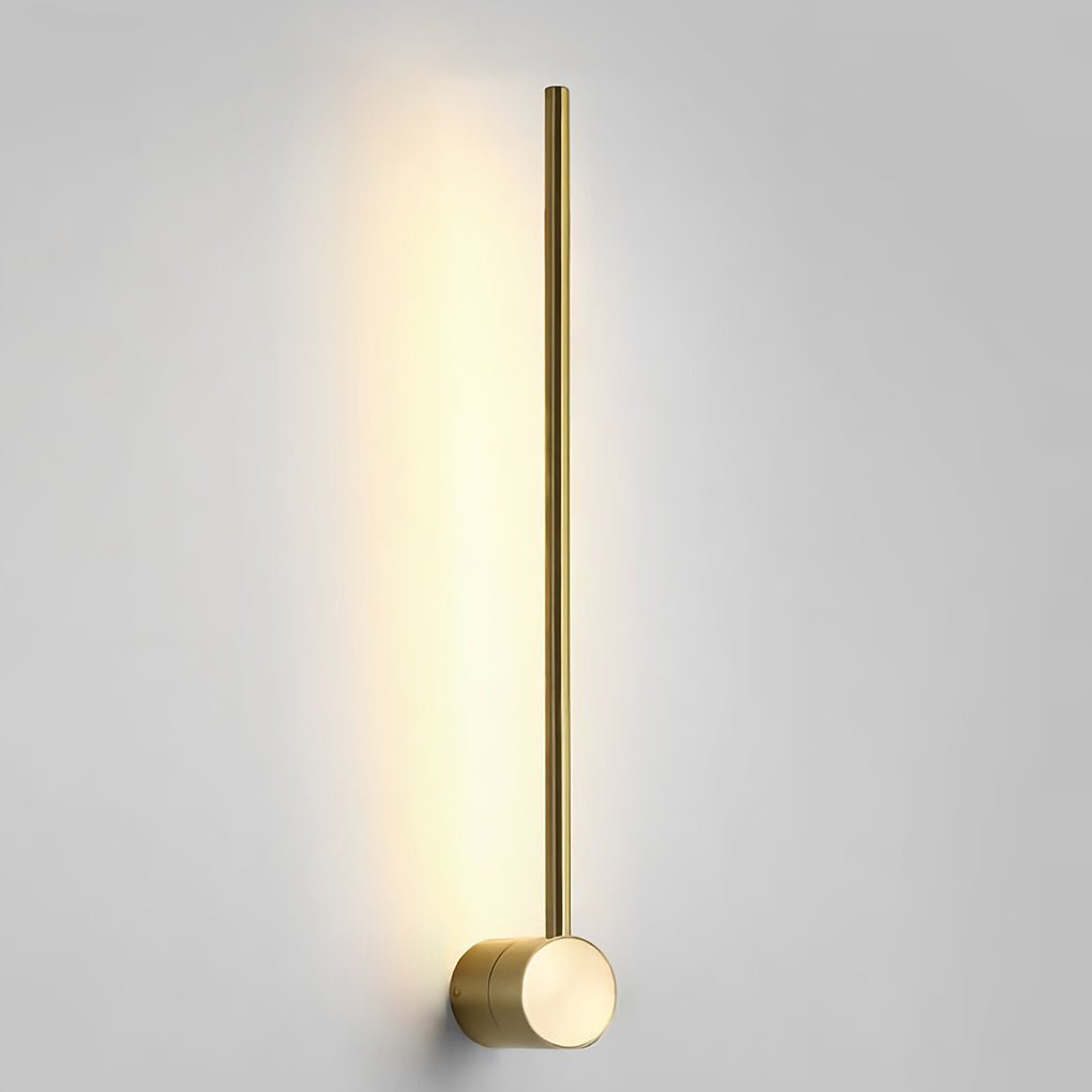 Modern Linear LED Strip Wall Light for Bedside and Minimalist Home Decor