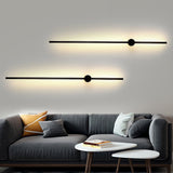 Modern Linear LED Strip Wall Light for Bedside and Minimalist Home Decor