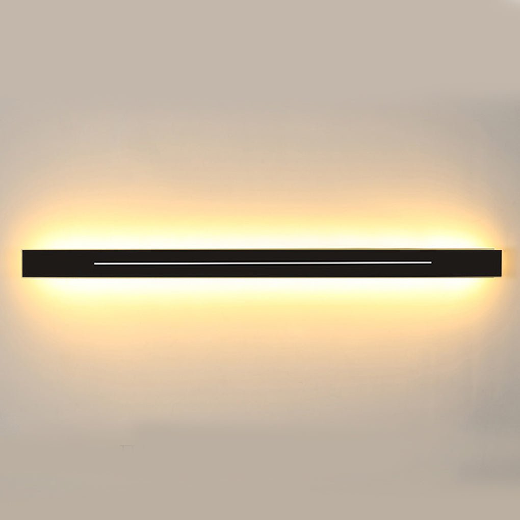 Modern Linear LED Wall Sconce Long Strip Dimmable Lighting for Bedroom Hallway and Living Room
