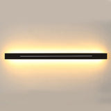 Modern Linear LED Wall Sconce Long Strip Dimmable Lighting for Bedroom Hallway and Living Room