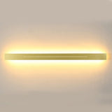 Modern Linear LED Wall Sconce Long Strip Dimmable Lighting for Bedroom Hallway and Living Room