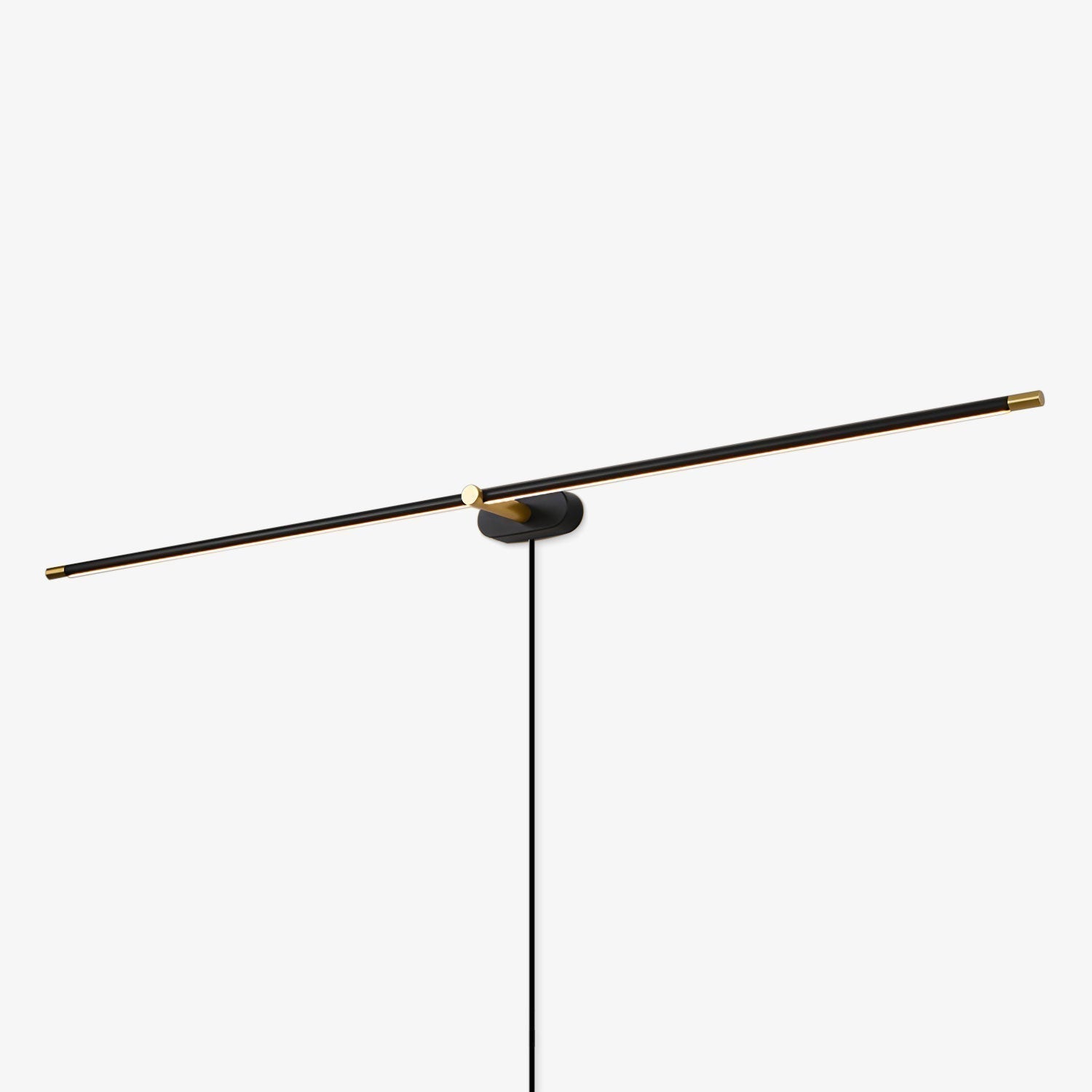 Modern Linear LED Wall Sconce with Plug in Cord Minimalist Vanity Lighting