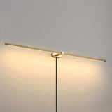 Modern Linear LED Wall Sconce with Plug in Cord Minimalist Vanity Lighting