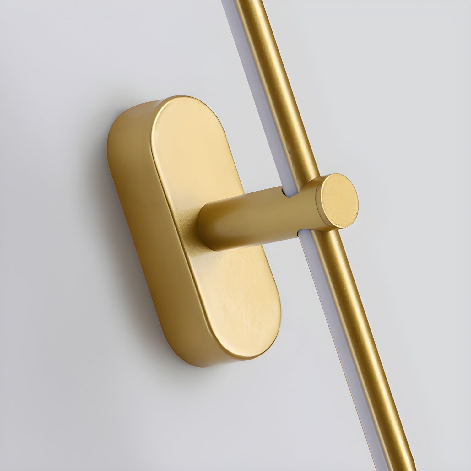 Modern Linear LED Wall Sconce with Plug in Cord Minimalist Vanity Lighting