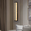 Modern Long Strip Crystal Wall Sconce Outdoor Stainless Steel LED Staircase Lighting Fixture