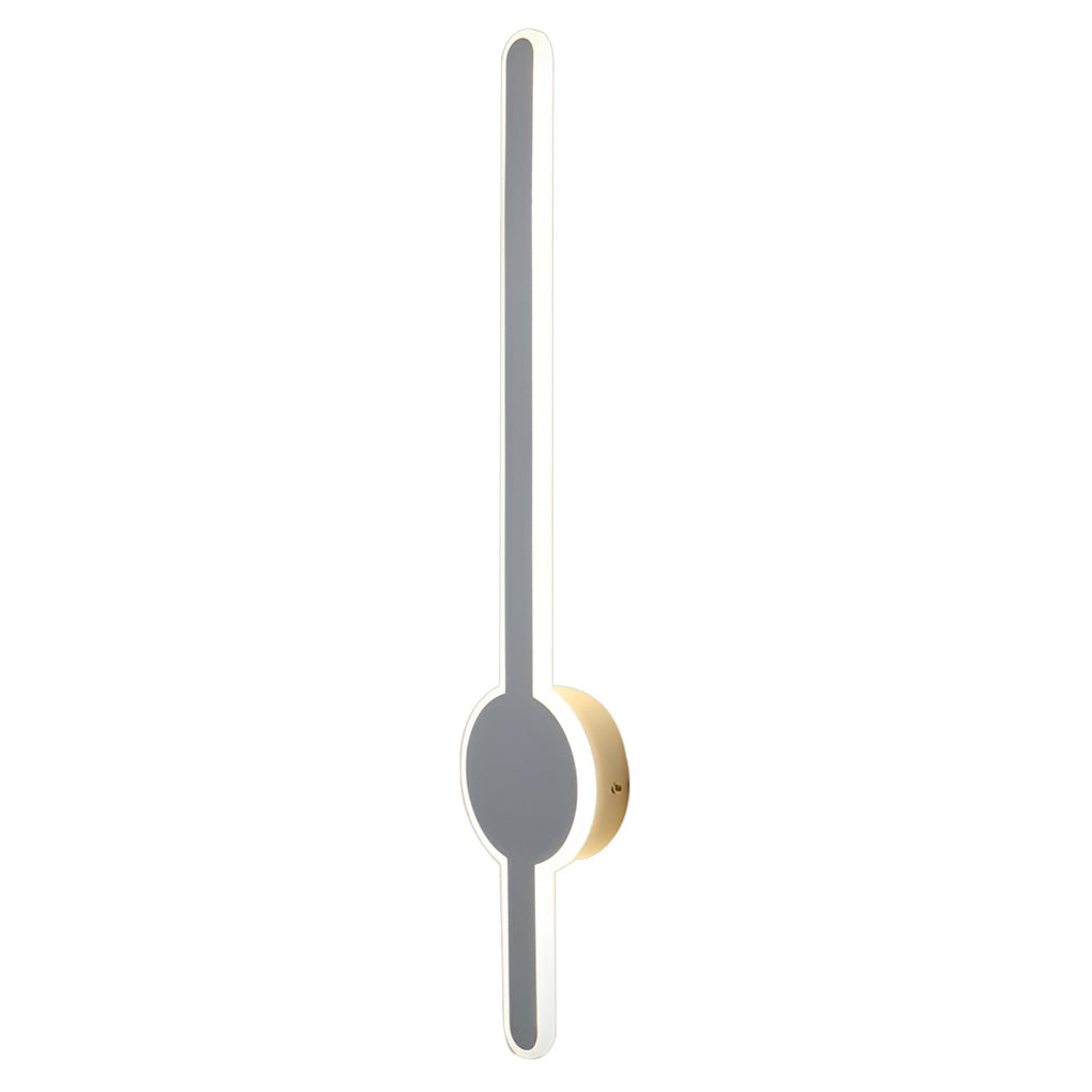 Modern Long Strip LED Wall Sconce Nordic Linear Wall Lamp for Living Room Bedroom and Hallway
