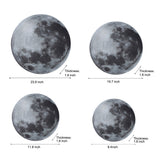 Modern Lunar Moon LED Wall Sconce Dimmable Decorative Interior Lighting Fixture