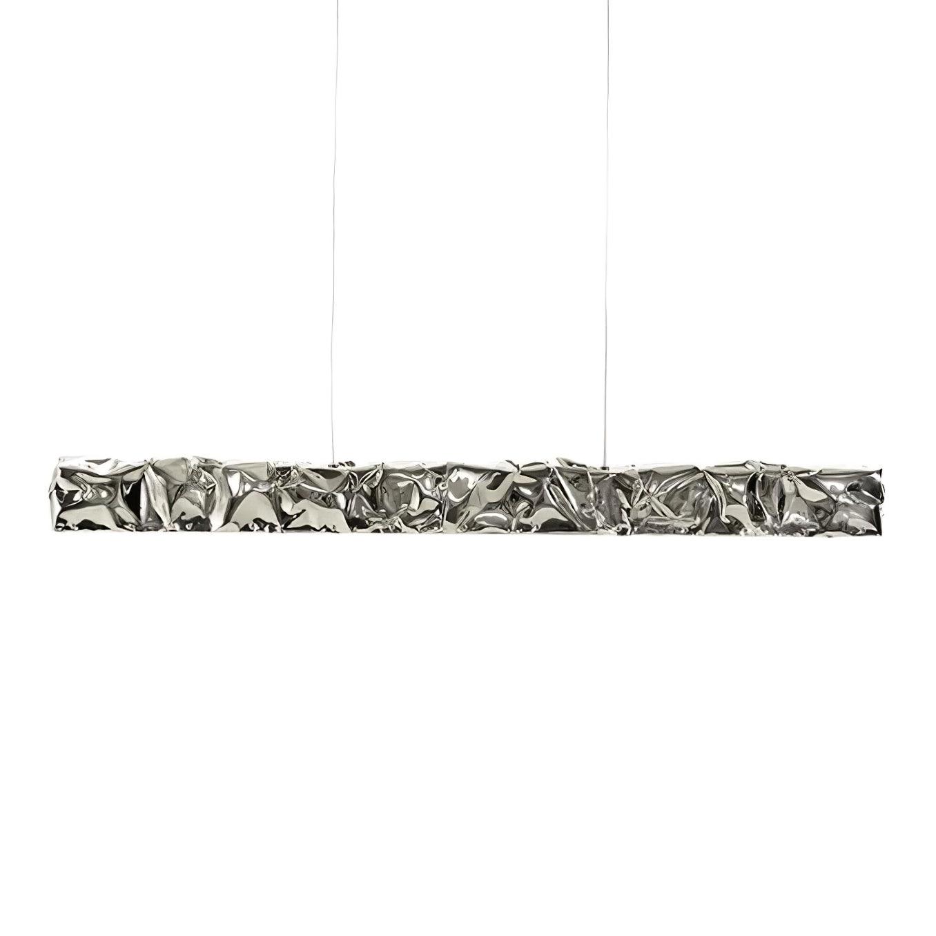 Modern Luxury Crystal LED Pendant Light with Brass Finish for Living Room and Dining Areas