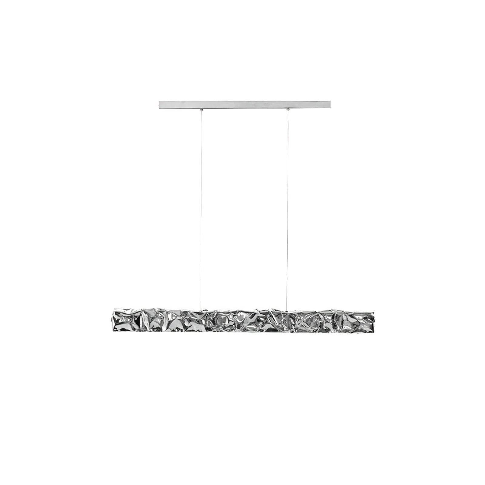 Modern Luxury Crystal LED Pendant Light with Brass Finish for Living Room and Dining Areas