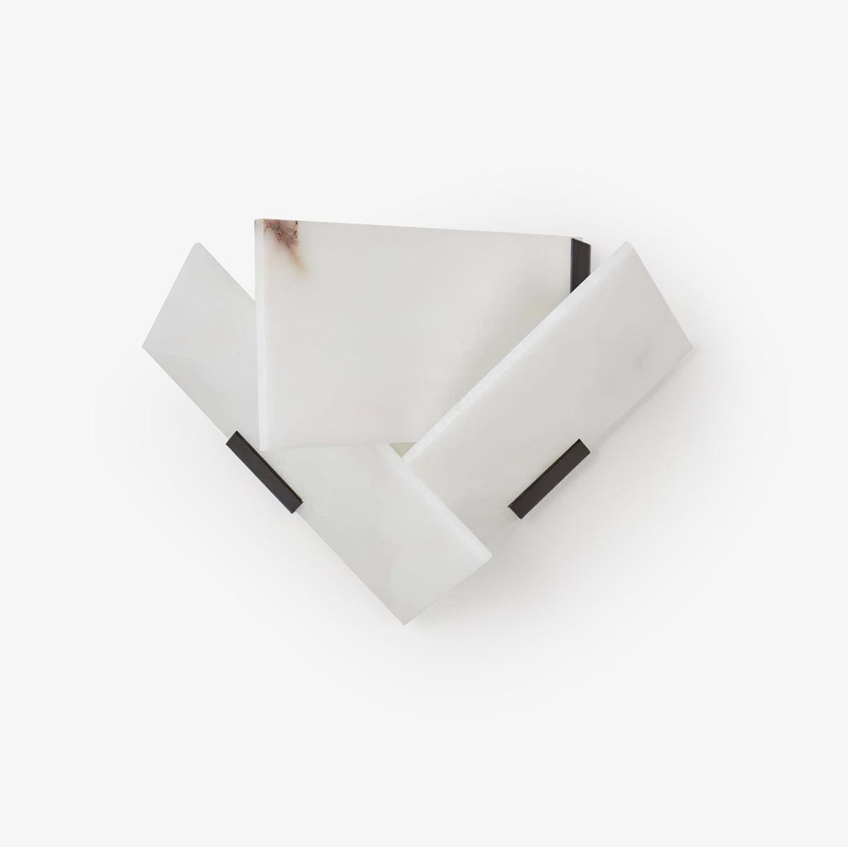 Modern Luxury Fly Alabaster LED Wall Sconce for Living Room and Bedroom