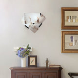 Modern Luxury Fly Alabaster LED Wall Sconce for Living Room and Bedroom