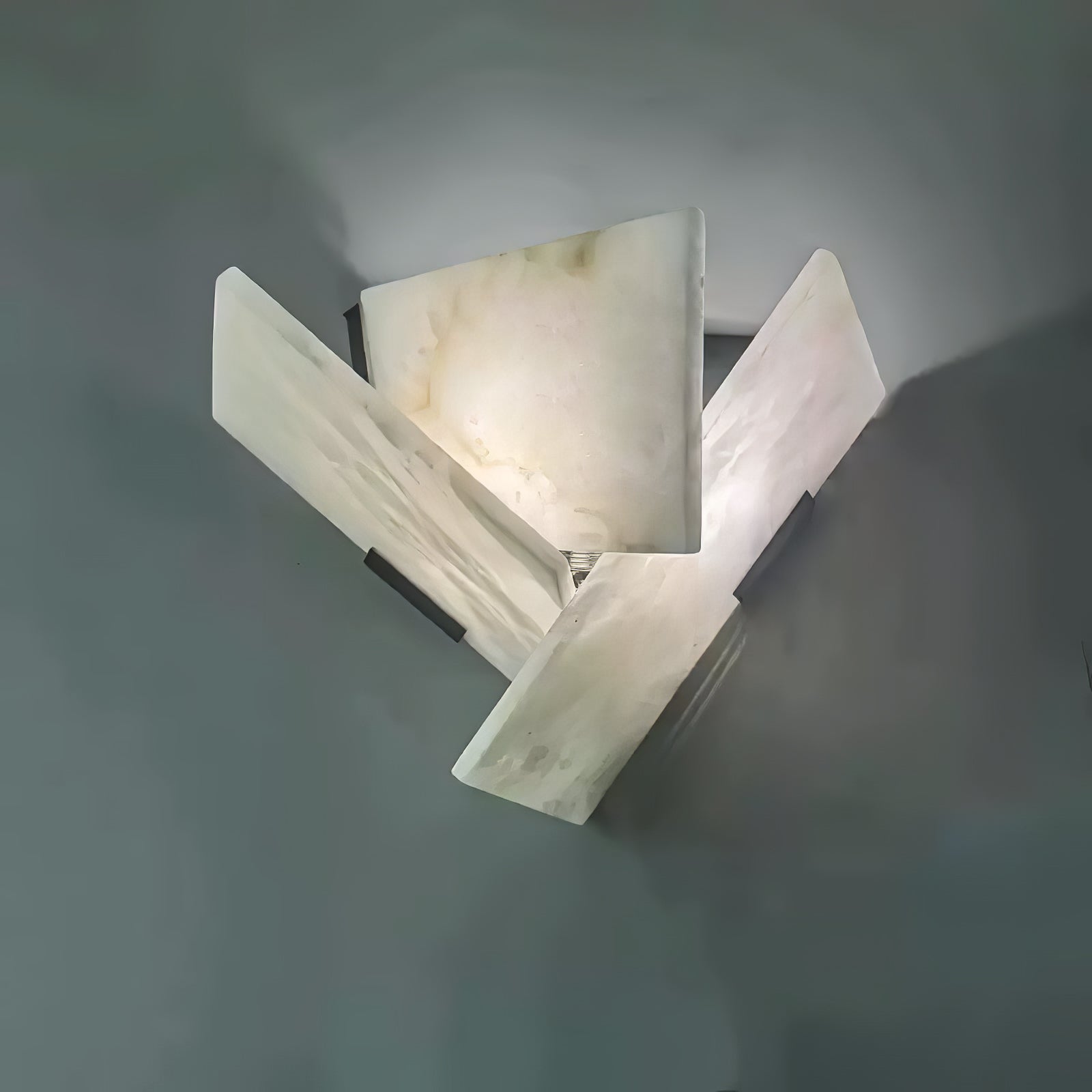 Modern Luxury Fly Alabaster LED Wall Sconce for Living Room and Bedroom