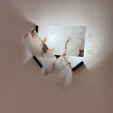 Modern Luxury Fly Alabaster LED Wall Sconce for Living Room and Bedroom