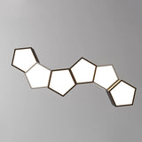 Modern Magic Cube LED Pendant Lamp Geometric Acrylic Hanging Light for Dining Room