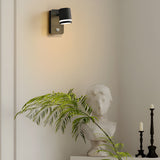 Modern Magnetic Rotatable LED Wall Sconce with USB Port for Bedside Reading and Accent Lighting