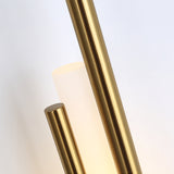 Modern Marble and Gold LED Wall Sconce Luxury Strip Light for Bedroom and Hallway