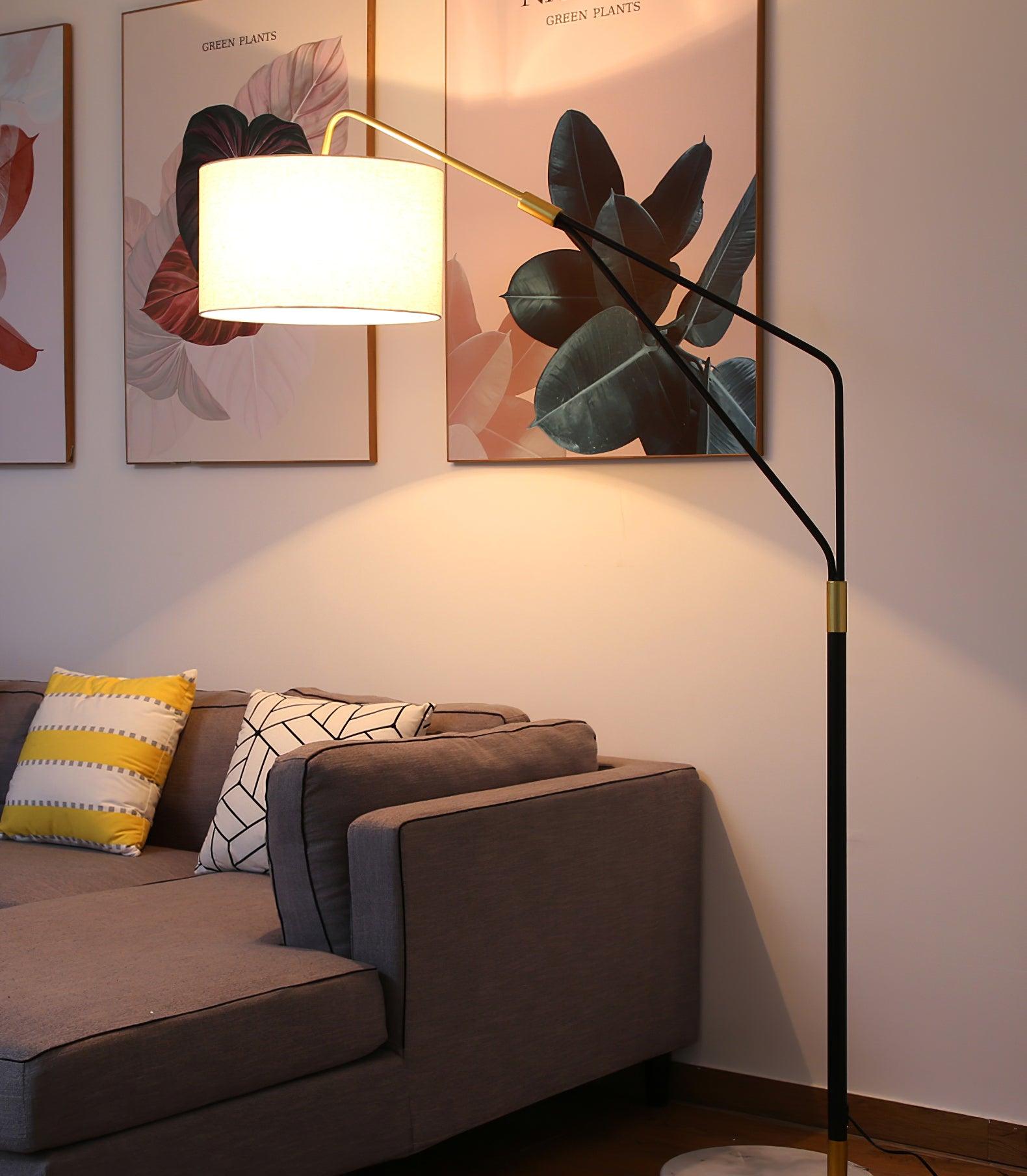 modern-marble-base-floor-lamp-with-oversized-white-linen-shade-and-iron-stand