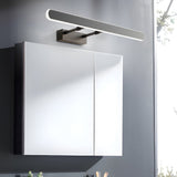Modern Matte Black LED Bathroom Vanity Light with 3 Step Color Temperature Dimming