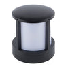 Modern Matte Black LED Outdoor Post Light Waterproof Aluminum Fence Lantern for Garden Yard