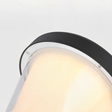 Modern Matte Black Solar Pillar Light Waterproof LED Outdoor Fence Post Cap Lamp for Garden
