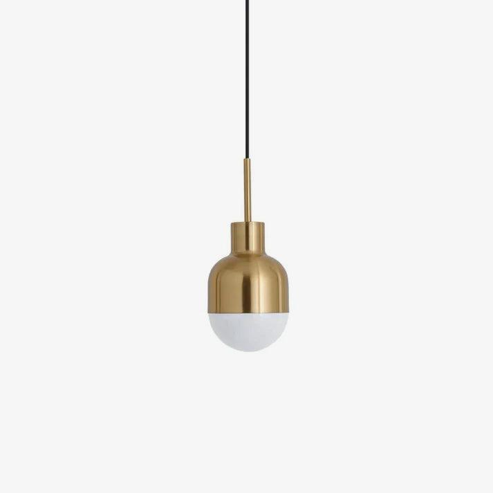 Modern Medieval Copper Pendant Lamp with Glass Shade and Adjustable Cable for Indoor Lighting