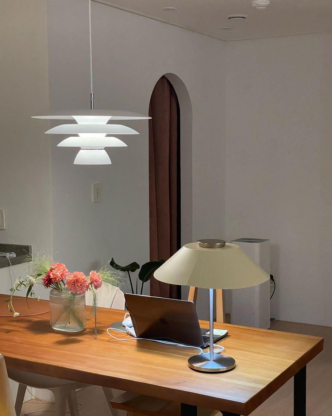 Modern Metal Geometric Pendant Light with Chrome Accents and Soft Diffusion
