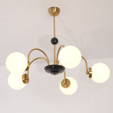 modern-mid-century-glass-globe-chandelier-with-metal-rod-frame-and-white-opal-shades