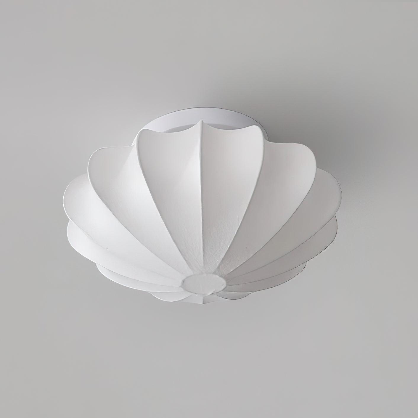 modern-mid-century-style-white-silk-bubble-flush-mount-ceiling-light-fixture